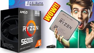 AMD Ryzen 5 5600G - GRAN RENDIMIENDO - precio bajo -  [Descubrelo] (UNBOXING) Review AQUÍ 🤑😍👍💲💲