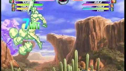 MvC2: Iceman / Charlie 100% Sequences vs Guile