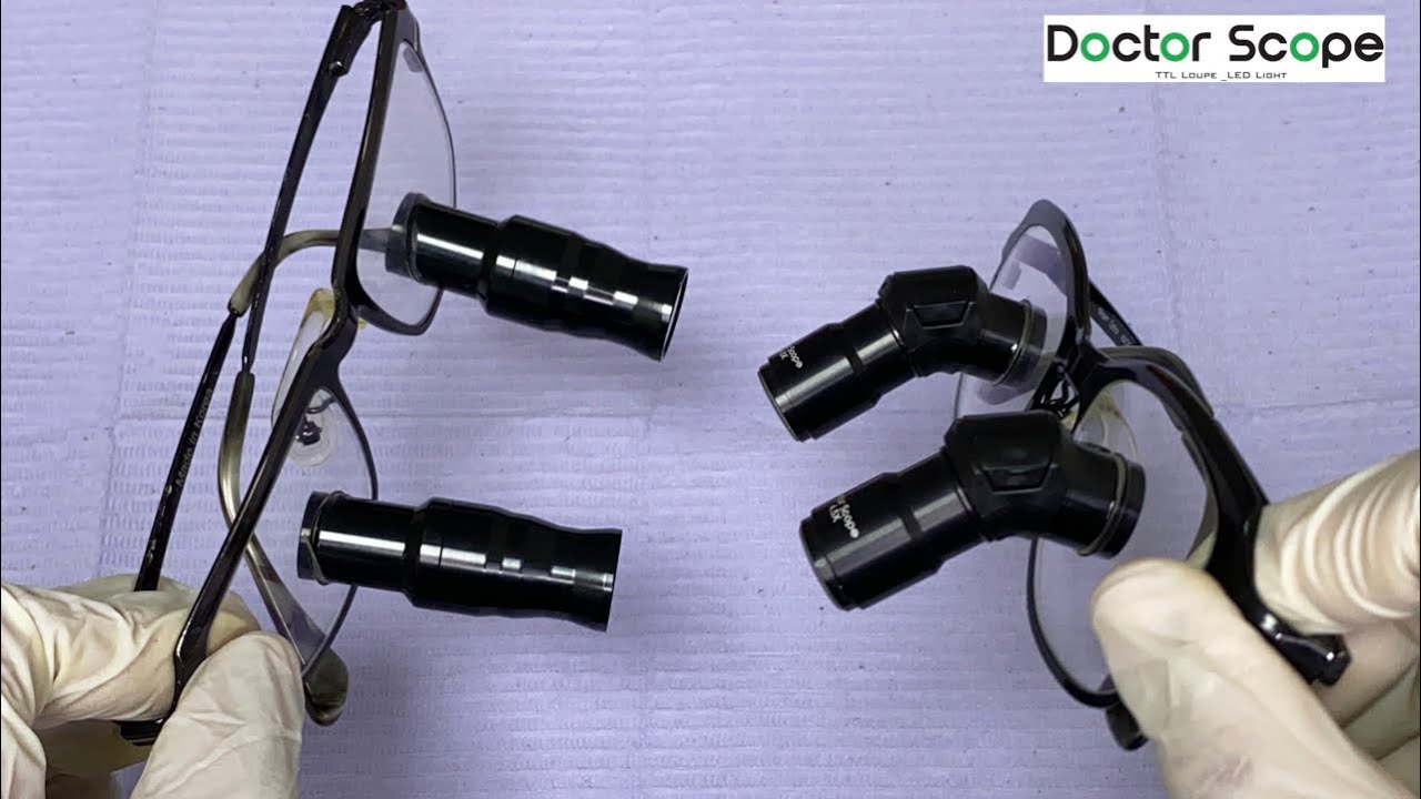 Ergo Loupes Doctor Scope | الفرق بين اللوب العادي واللوب ال Ergonomic