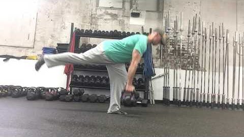TonyGentilcore.com Deadstart 2 Arm, 1 Legged KB RDL