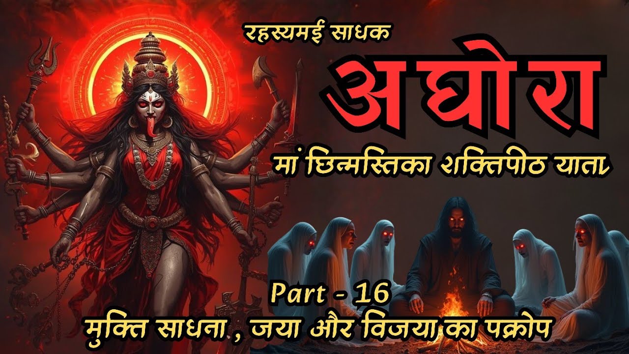 अघोरा और छिन्नमस्तिका शक्तिपीठ यात्रा || मुक्ति साधना | Hindi Horror Story  || dark tantra podcast 