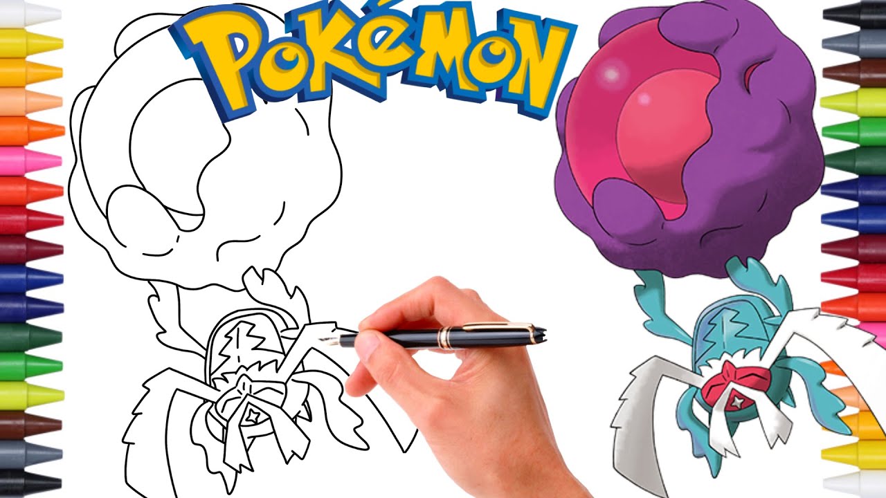 Comment Dessiner LE POKÉMON BÉRASCA (Rabsca) FACILEMENT ! #954 | GÉNÉRATION 9