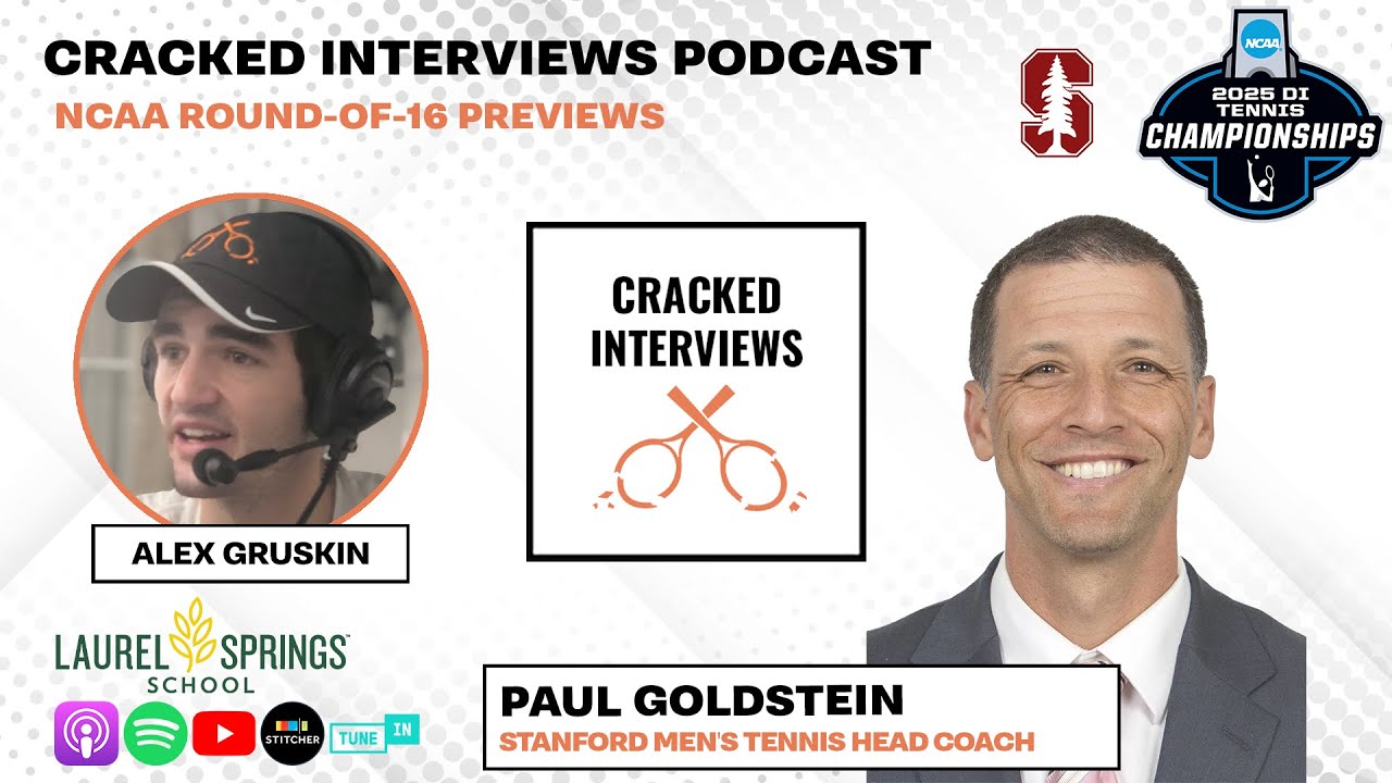 Paul Goldstein: Stanford Men’s Head Coach [2025 NCAA Sweet-16 Press Row]