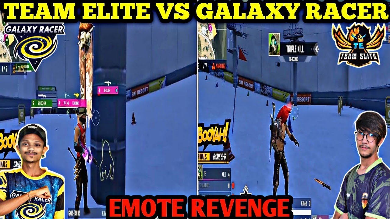 TEAM ELITE 💙 VS GALAXY RACER EMOTE FIGHT || EMOTE REVENGE || EMOTE FIGHT IN TOURNAMENT || TE VS GXR