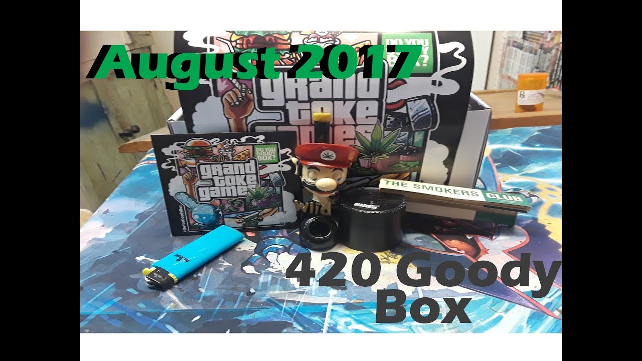 420 Goody Box August 2017- Grand Toke Games