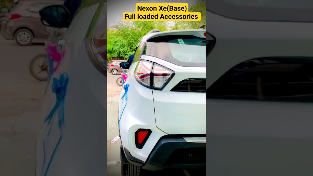nexon xe(Base) with all accessories fitted// 