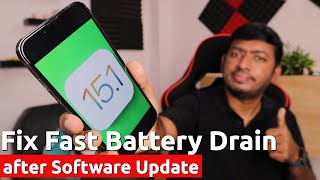 iOS 15.1 Fast Battery Drain Problem after Update ? TRY THIS FIX