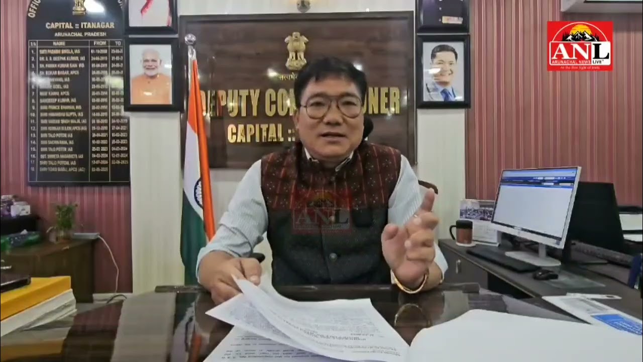 Exclusive interview with Itanagar DC Toko Babu on the progress of NH-415 package B 