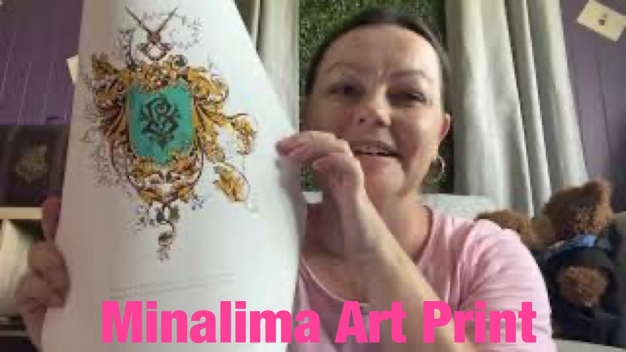 MY FIRST LIMITED EDITION/SIGNED BEAUXBATONS ART PRINT FROM MINALIMA | OCTOBER 2022