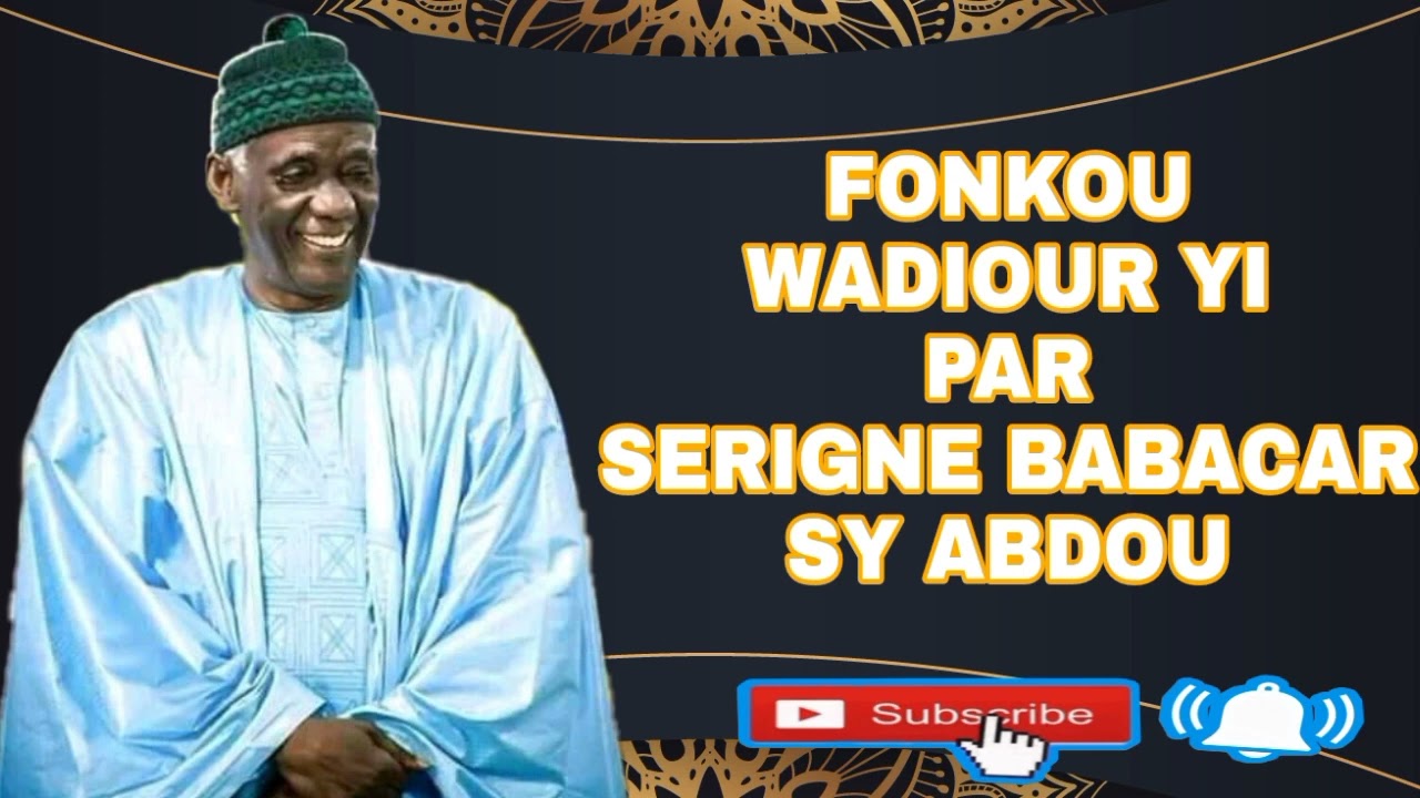 🔴LES CONSEILS DE NDIOL FOUTA POUR LA JEUNÈSSE🔴 