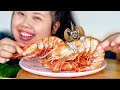 GIANT SHRIMP (TIGER SHRIMP) SEAFOOD BOIL MUKBANG 먹방  EATING SHOW!