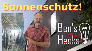 Sonnenschutz der effektivste Hitzeschutz!
Die effektivste Schutz vor sommerlicher Hitze ist es, die Wärme abzuschirmen, bevor es ins Innere kommt.
Inhaltsverzeichnis
0:27 Bau
0:40 Begradigen der Leisten
4:31 Montage
7:31 Bespannung
14:09 Installation
15:17 Befestigungshacken
16:21 Reflektion
Postionierungshilfe für (alte) Metabo Sägeschiene bei Thingiverse: https://www.thingiverse.com/thing:4496387
Einsatz bei 2:36 und 3:29
Befestigungshaken bei Thingiverse: https://www.thingiverse.com/thing:4496388 Sonnenschutz der effektivste Hitzeschutz!