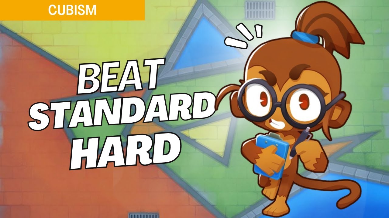 How to Beat Standard (Hard) on Cubism - BTD6 Strategy