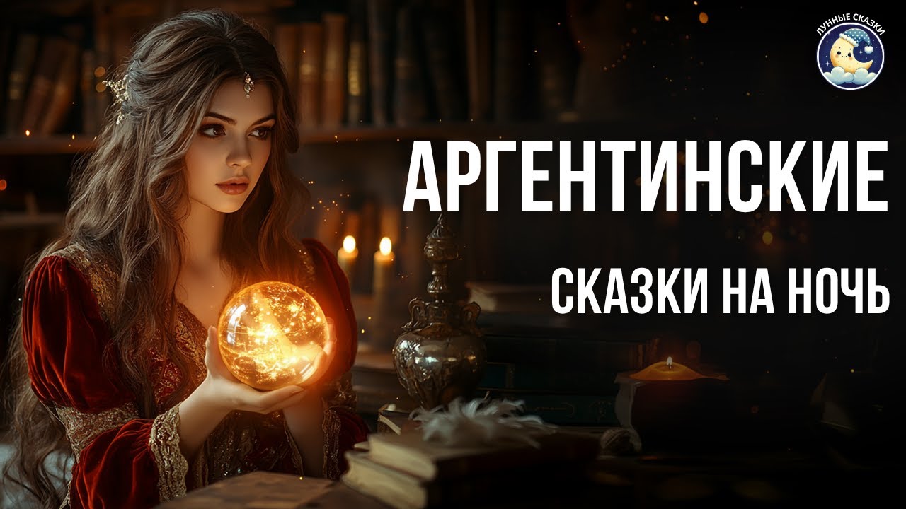 Аргентинские сказки на ночь со звуками моря | Аудиосказки от бессонницы для взрослых
