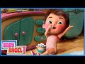 johny johny yes papa 👶🍬🤦‍♂️ &amp; More Top Kids Songs and Nursery Rhymes | Baby Angel - School Theater