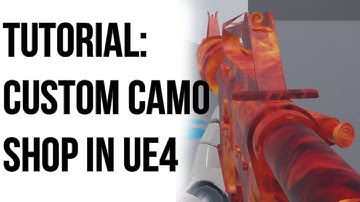 Unreal Engine Tutorial - Gun Camo Shop