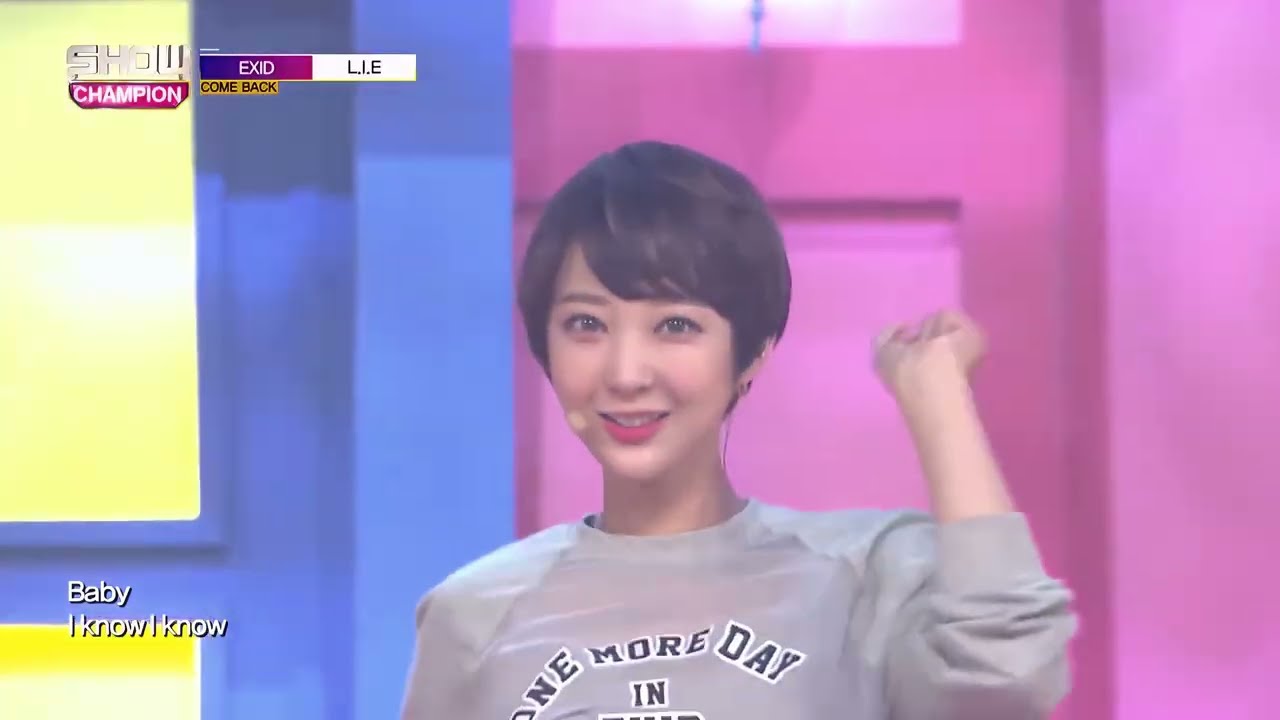 [SHOWCHAMPION] EXID - L.I.E l EP.189 (UHD)