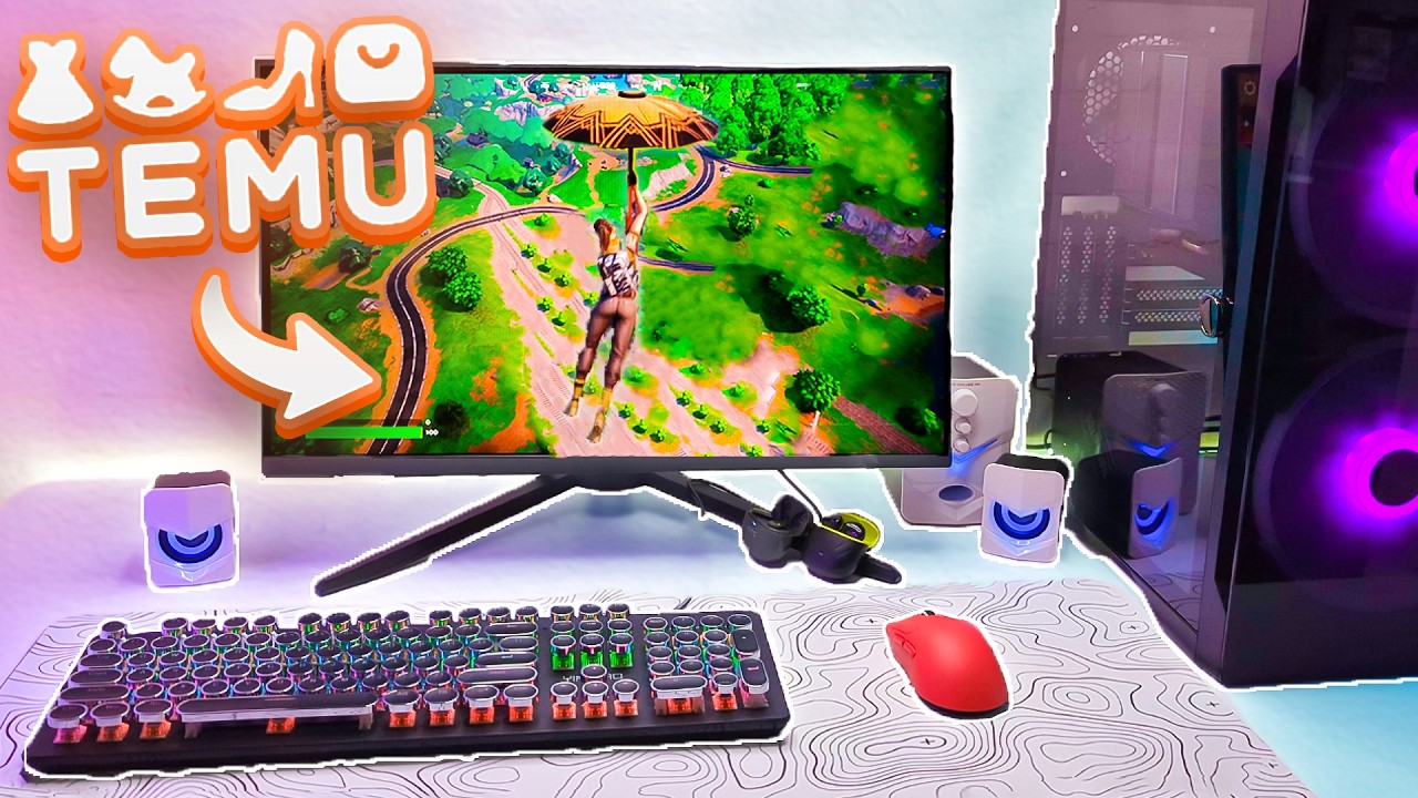 Создание недорогой игровой системы с помощью Temu...