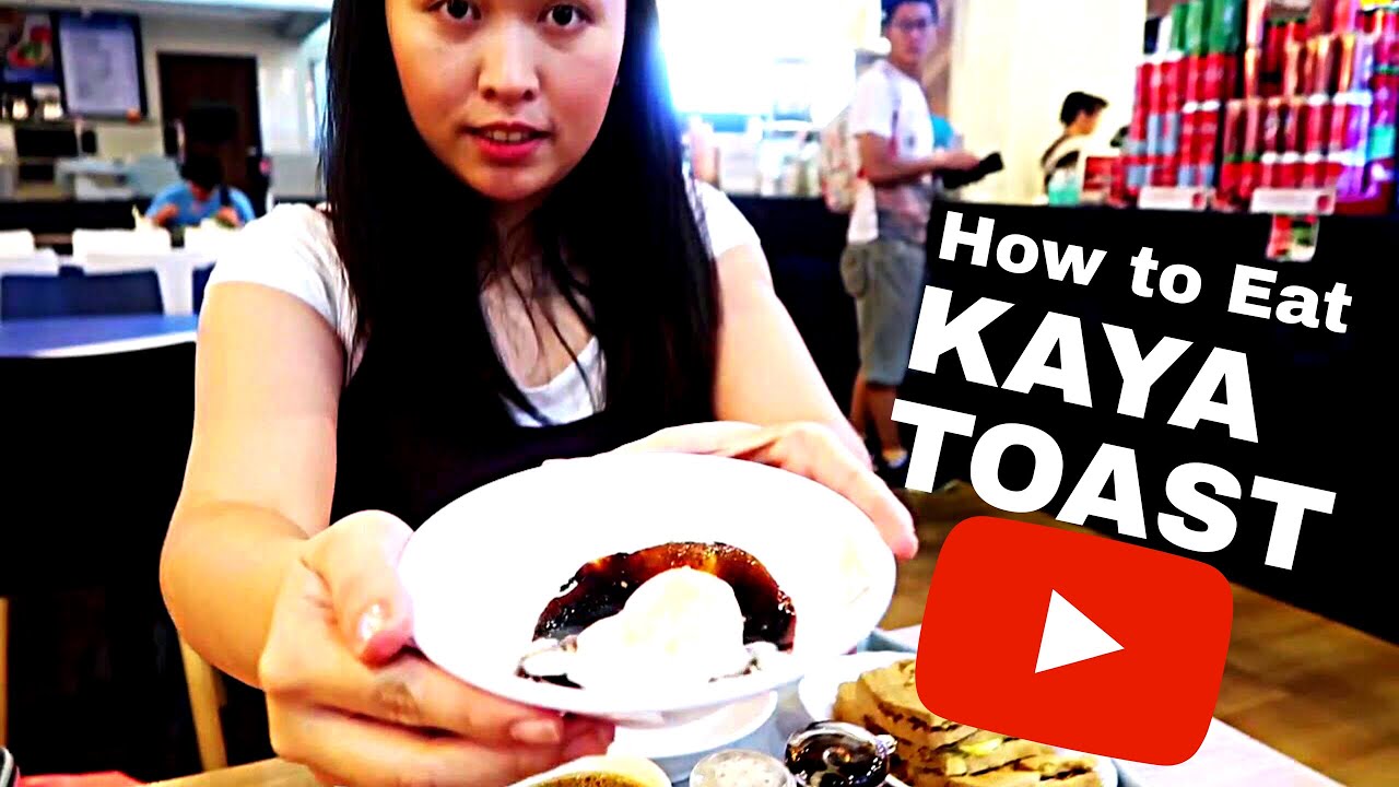 Tutorial: How to Eat Kaya Toast 