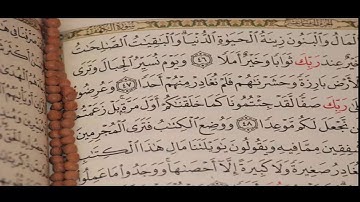 تلاوة ما تيسر من سورة الكهف للقارئ السعيد حامد سليم