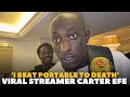 ‘I BEAT PORTABLE TO DEATH’ Carter EFE CALLS OUT FLOYD MAYWEATHER &amp; GERVONTA DAVIS | CHAOS IN LAGOS