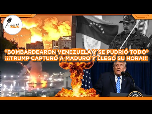 ¡¡¡CAPTURARON A MADURO Y SE PUDRIÓ TODO EN VENEZUELA!!! DONALD TRUMP FILTRÓ LA MEJOR NOTICIA DEL AÑO