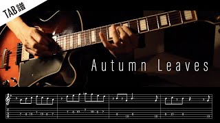 【TAB譜】Autumn Leaves  枯葉 adlib copy