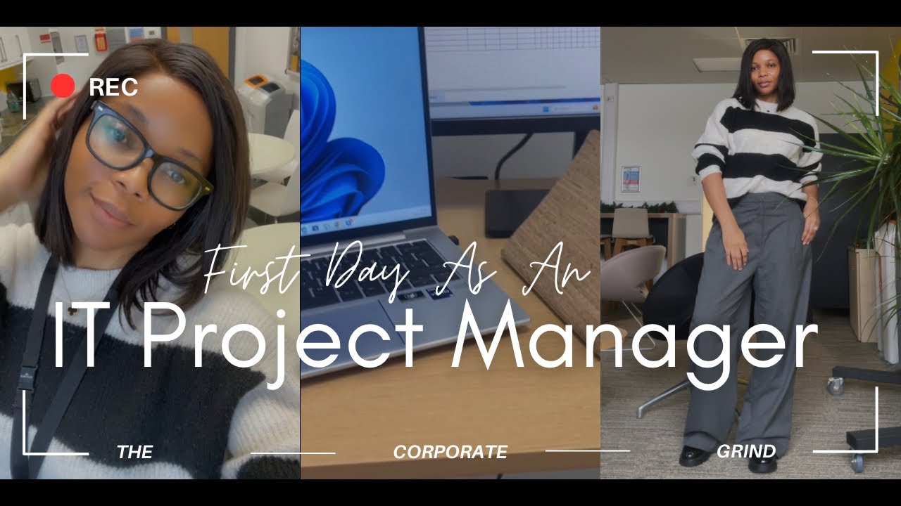 MY FIRST DAY AS AN IT PROJECT MANAGER | Come To Work With Me |  