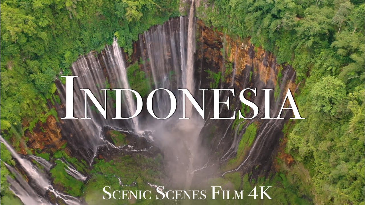 Indonesia In 4K - Tropical Paradise Of Asia | Scenic Relaxation Film