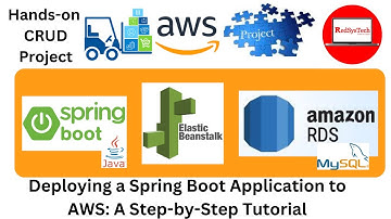 Deploy Spring Boot + MySQL CRUD Application into Elastic Beanstalk |AWS RDS + Spring Boot|RedSysTech