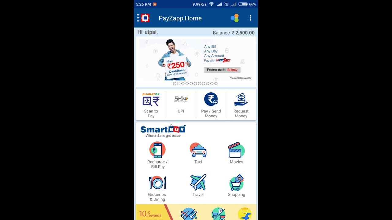 Every Month ₹250 Payzapp Loot Offer ||Offer for all user ₹250 per ||