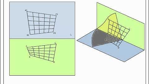 Locating the traces of a plane director for a hyperbolic paraboloid