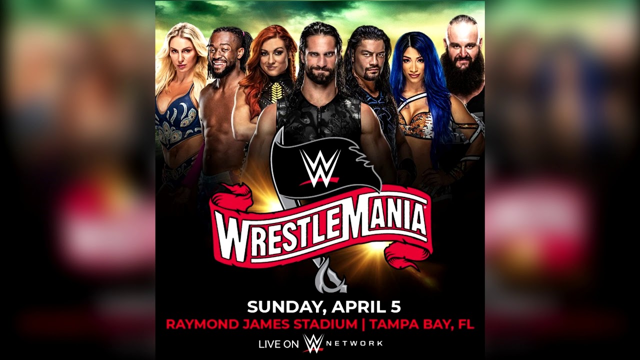 {WWE}Wrestlemania 36 Custom Poster/Theme "Raise Hell" - YouTube