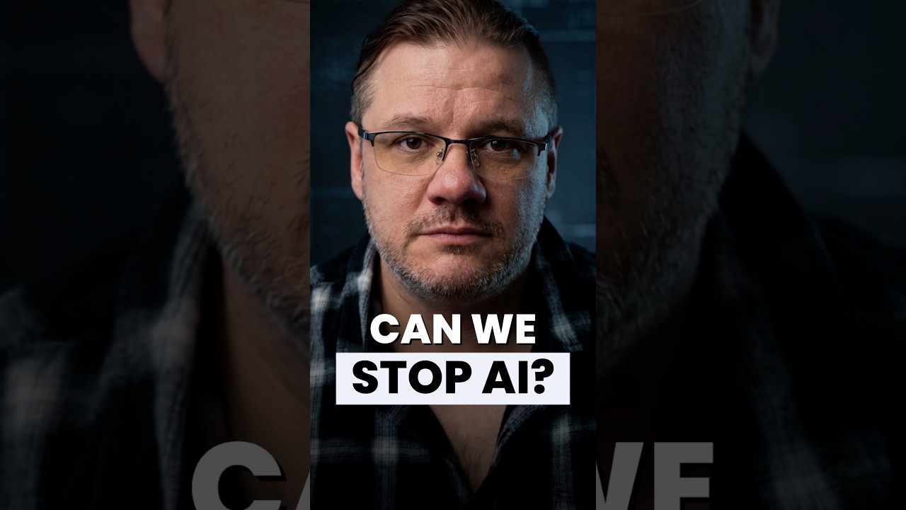 Can We Stop AI Before It's Too Late? #AI #Future - YouTube thumbnail