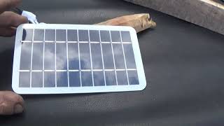 A Temu 3  dollar solar panel