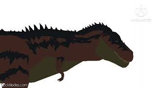 Tarbosaurus Roar Test Stick Nodes Animation Re-Upload
