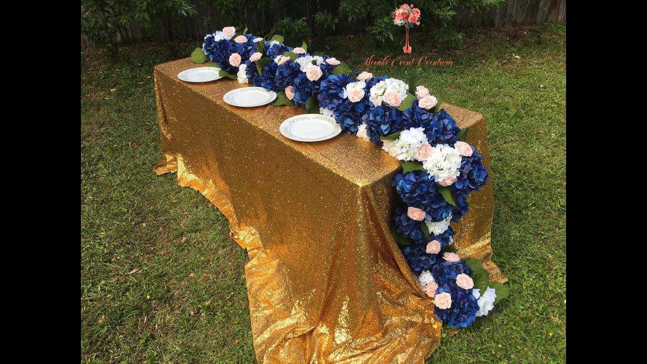 DIY Floral Runner Tutorial