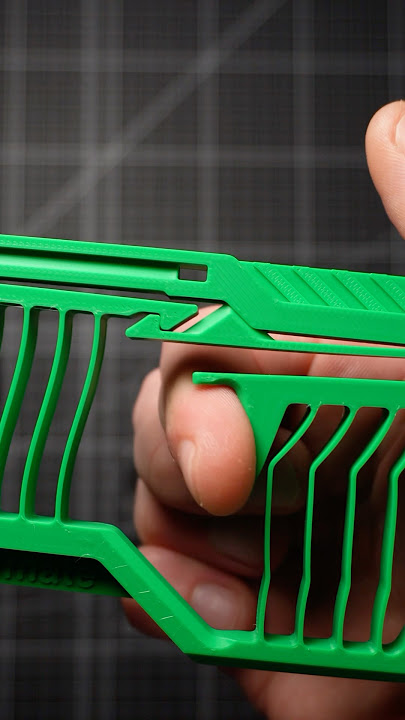 Compliant 3D printed gun
