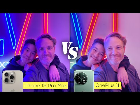 iPhone 15 Pro Max versus OnePlus 11 camera comparison