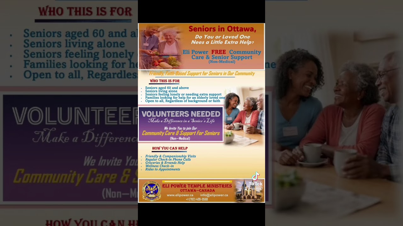 Eli Power Community Care and Seniors Support - Ottawa Canada