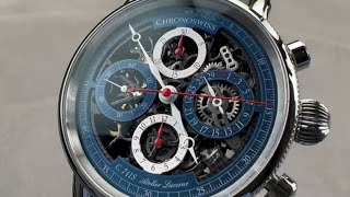 Chronoswiss Opus Chronograph CH-7543.1S-BLSI Chronoswiss Watch Review