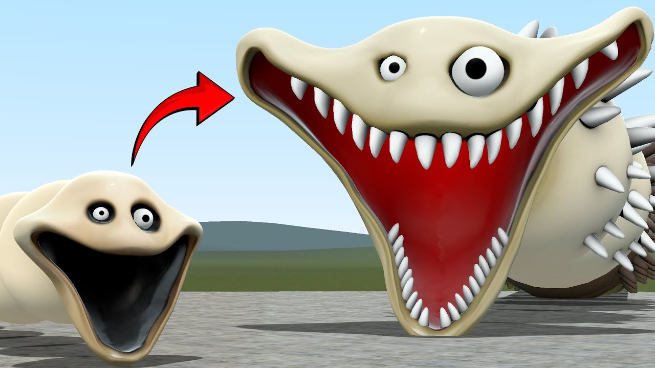 INSANE EVOLUTION OF NEW ROBLOX HUNGRY WORM PHASE 2 In Garry's Mod!