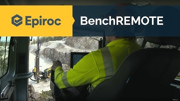 Epiroc BenchREMOTE - A remote operator work station.