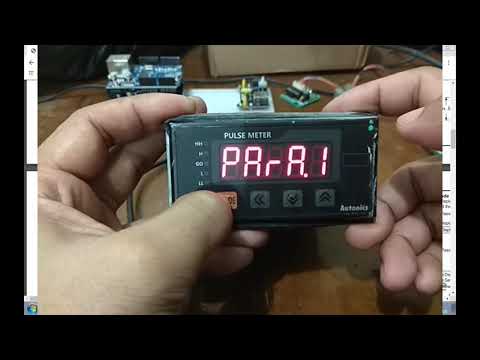 Cara setting MP5W (pulse meter) sebagai speed meter dan counter