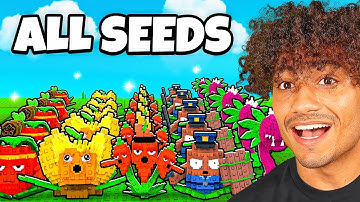 Starting Over With EVERY SEED In Plants Vs Brainrots..
