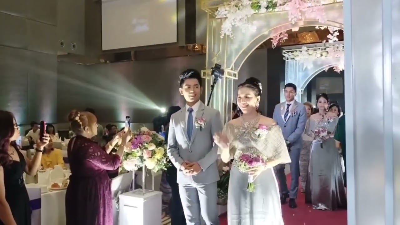 မင်းသမီးလေးမြတ်သူသူရဲ့ မင်္ဂလာပွဲလေးကိုကိုသာဂိတို့ aroma က တာဝန်ယူဆောင်ရွက်ပေးထားတာလေးပါ