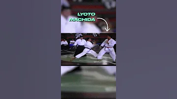 Lyoto Machida Using Karate Takedown In 2001 