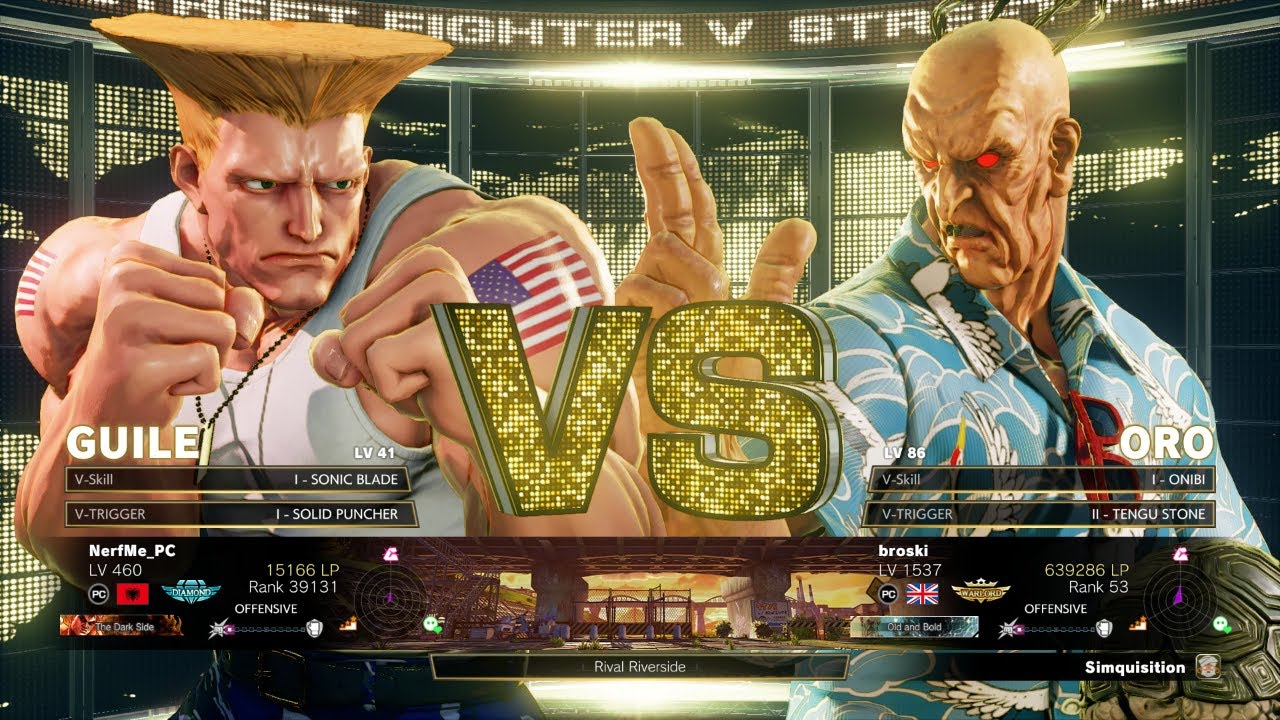 SFV Champion Edition 🔥 NerfMe (Guile) Vs Broski (Oro) 🔥 Online Match's 02-17-2023