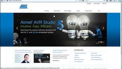 Video tutorial 1 Microcontroladores ATMEL