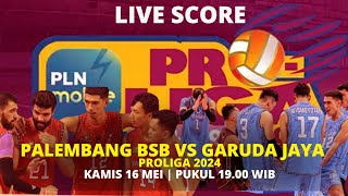 🔴LIVE SCORE : PALEMBANG BSB VS JAKARTA GARUDA JAYA I PUTARAN PERTAMA PROLIGA 2024